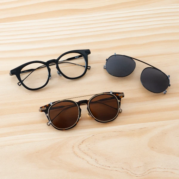 余文乐套镜同款美式飞行员复古墨镜超轻纯钛近视眼镜偏光太阳镜男