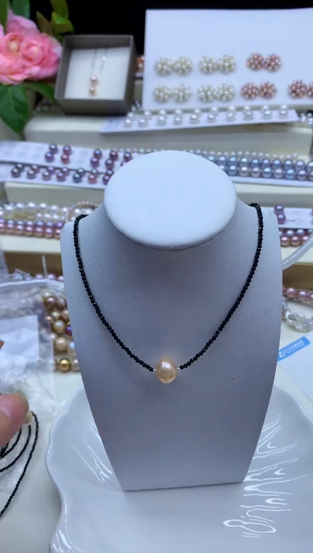 【闪购商品】淡水珍珠颈饰未镶嵌淡水珍珠项链多样性发其一