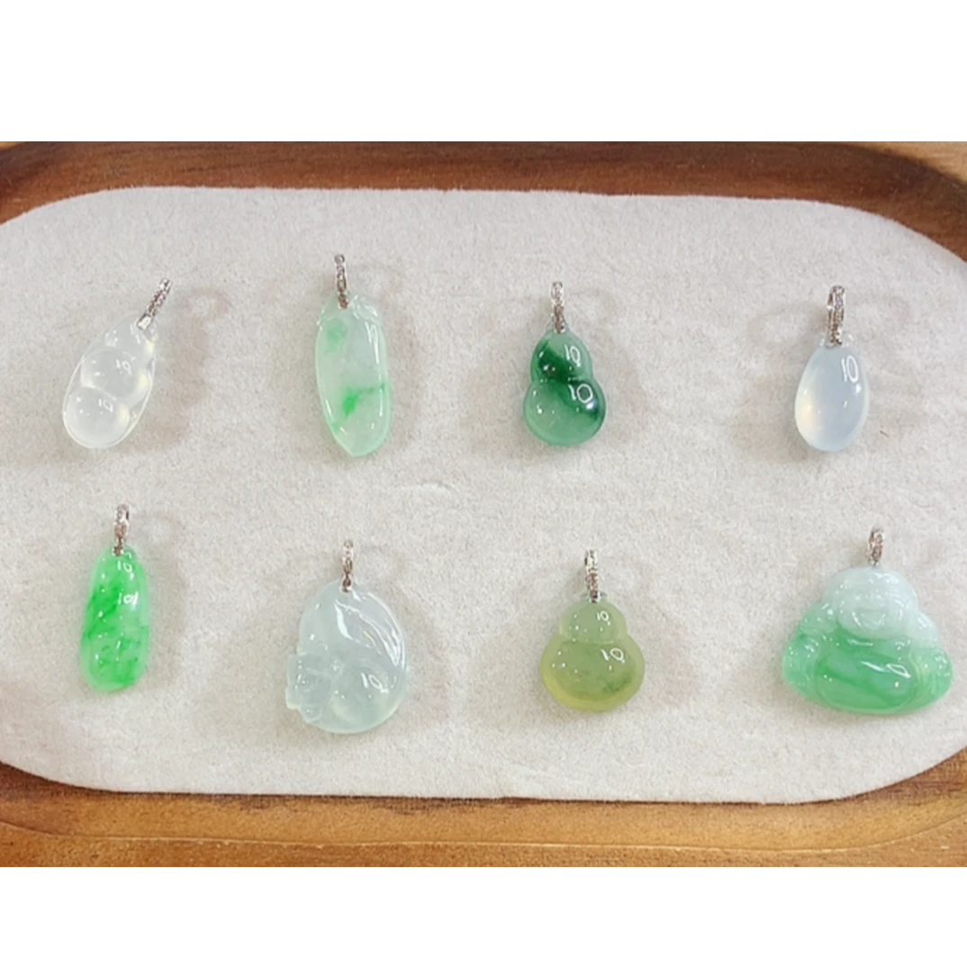 精品翡翠镶嵌吊坠礼包-2-多样性发其一