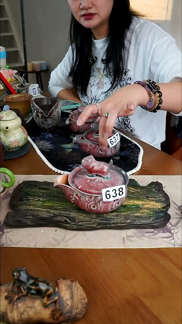 茶瓷物语柴烧大宝瓶638