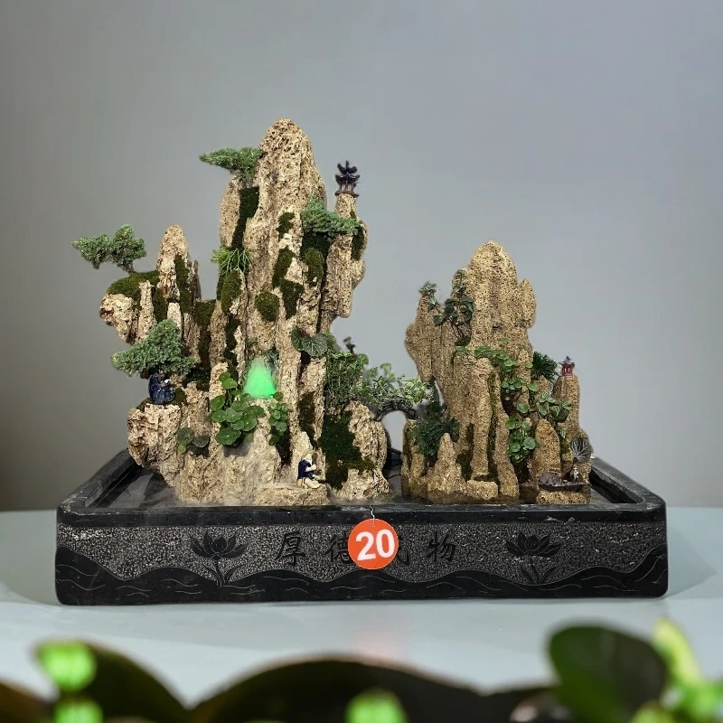 精品 吸水石上水石假山盆景台面款