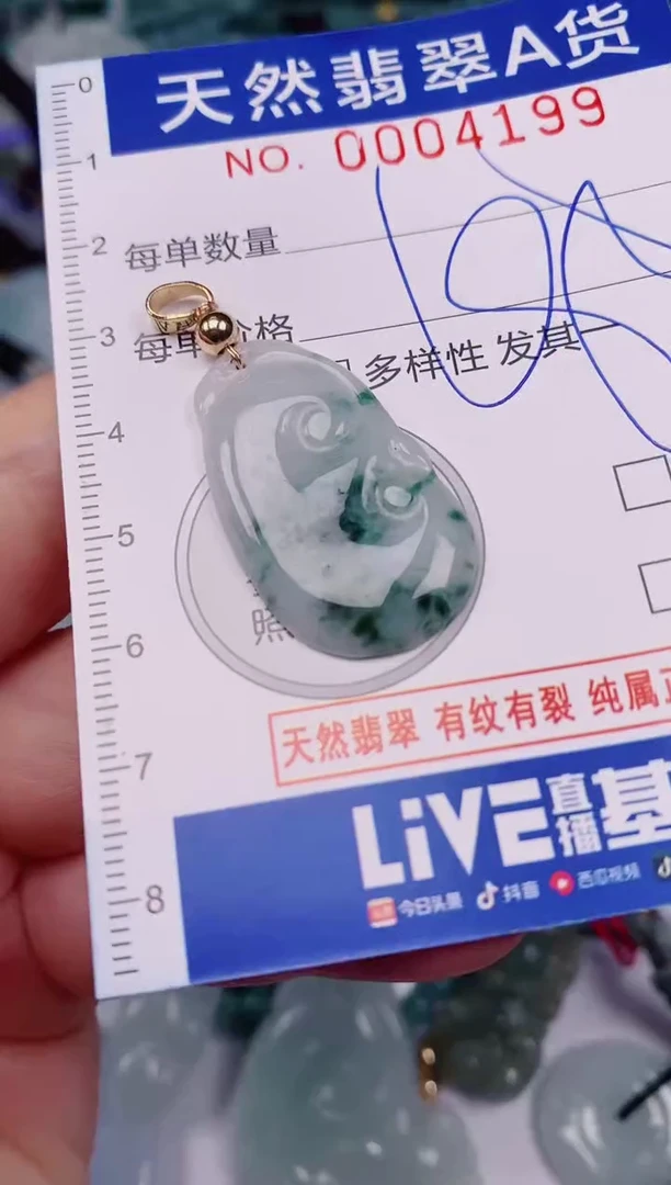 颈饰未镶嵌翡翠00004199