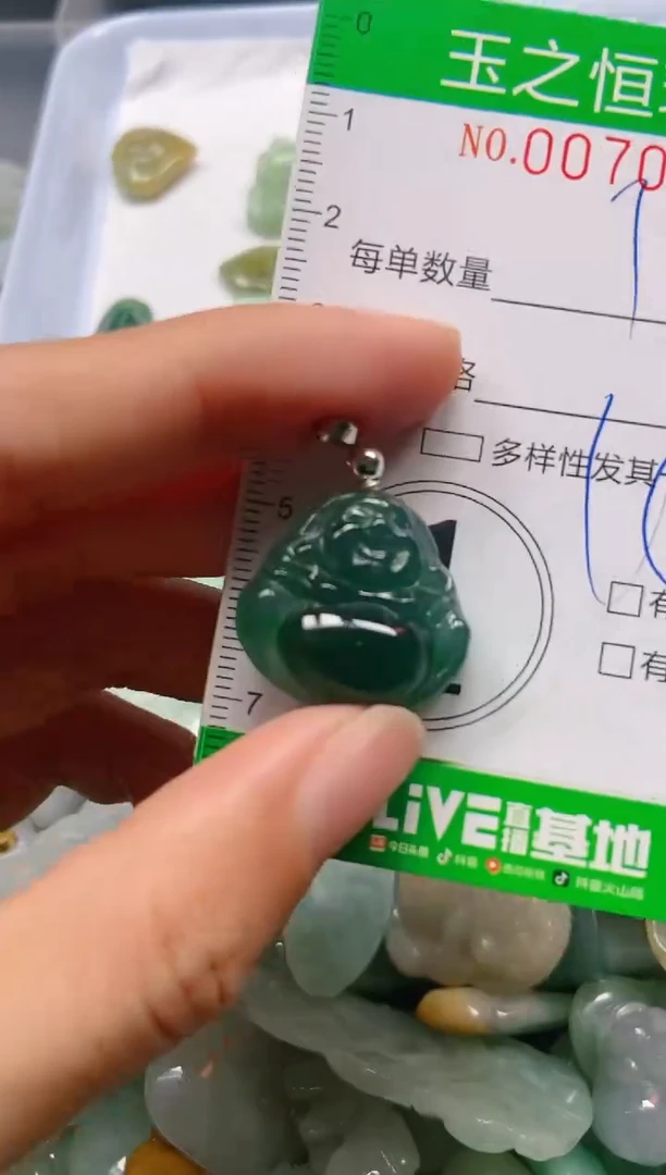 翡翠未镶嵌颈饰闪购0070335
