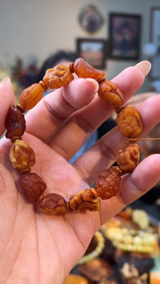 手串琥珀未镶嵌手串