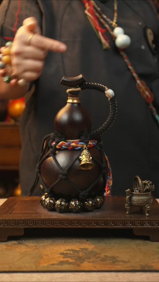 142大漆一物一拍记葫堂出品【不带手串】