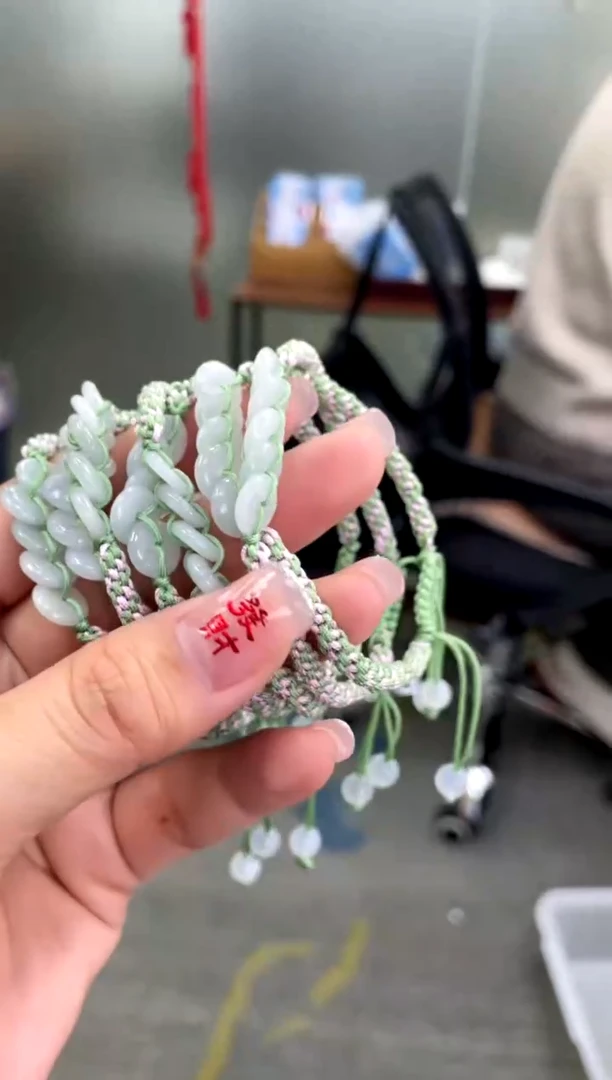 【闪购商品】翡翠手绳未镶嵌五福临门多样性发货发一件