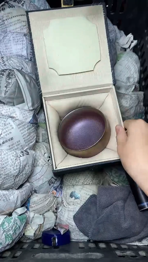 【闪购商品】茶盏糖果 禅定 疯紫 盏三疯建盏茶器