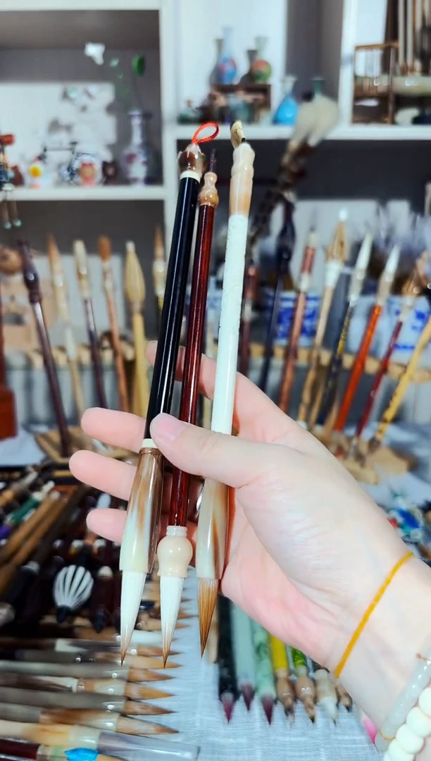 闪12 三支到手 399（清水试笔）驼骨、牛角