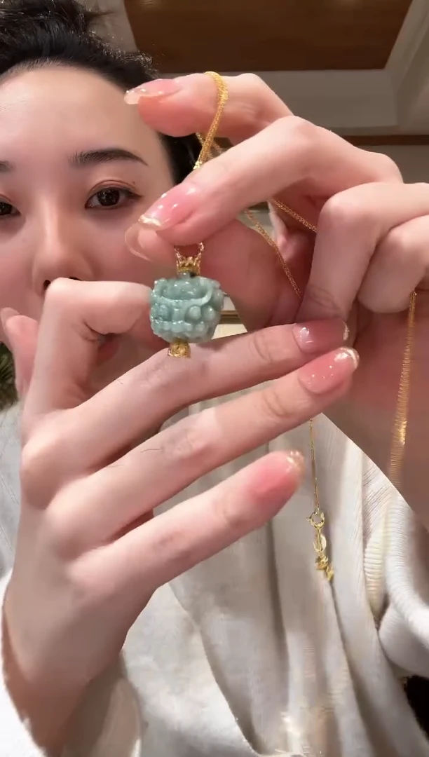 【闪购商品】翡翠颈饰未镶嵌国风