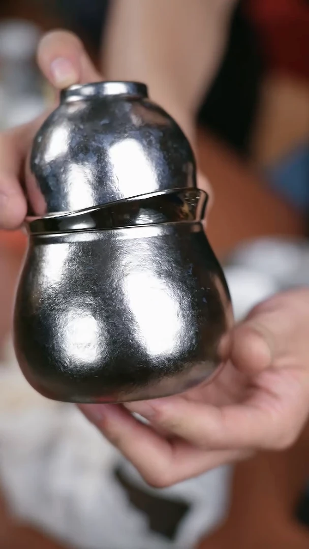 茶盏辉常配 纯钛福禄宝瓶