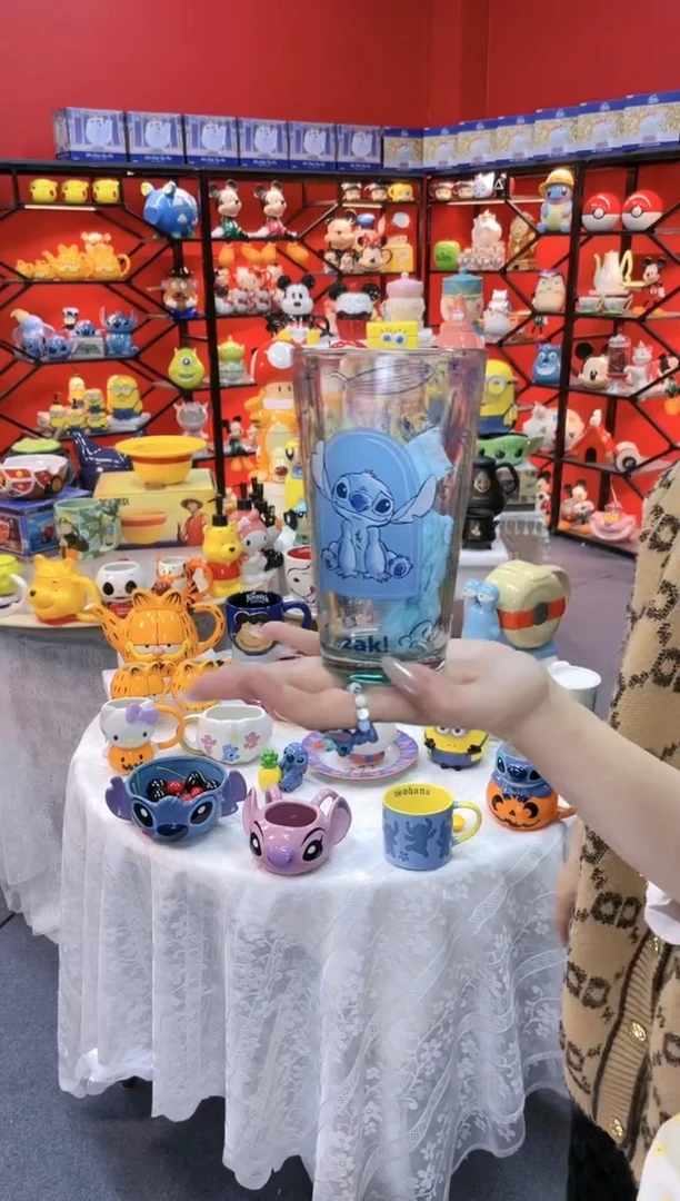 【闪购商品】1@@高硼硅史迪仔玻璃杯