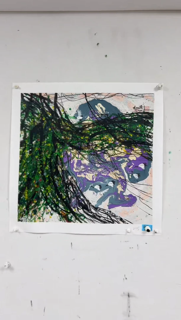 国画赵燮-4平尺-国画作品-金4