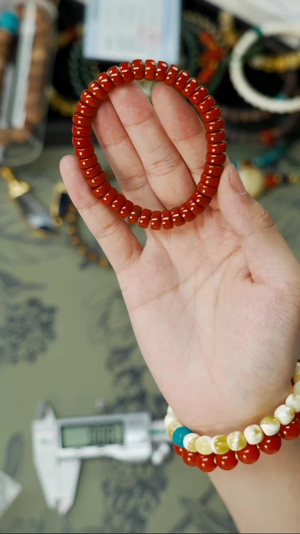 南红玛瑙文玩配饰未镶嵌文玩配饰