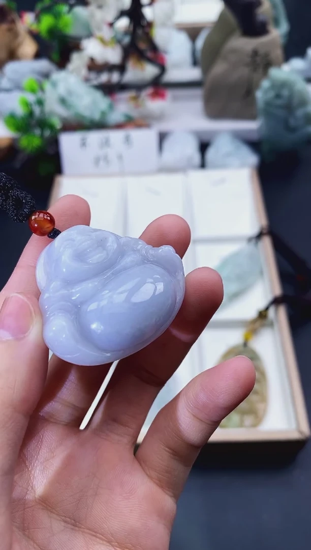 颈饰未镶嵌翡翠天然缅甸A货翡翠