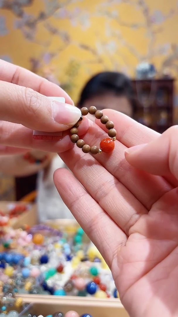 未镶嵌南红玛瑙戒指南红设计款