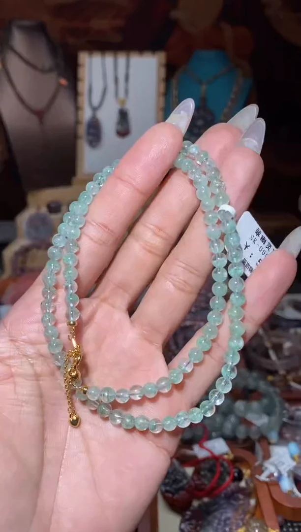 【闪购商品】水晶项链未镶嵌翠幽灵