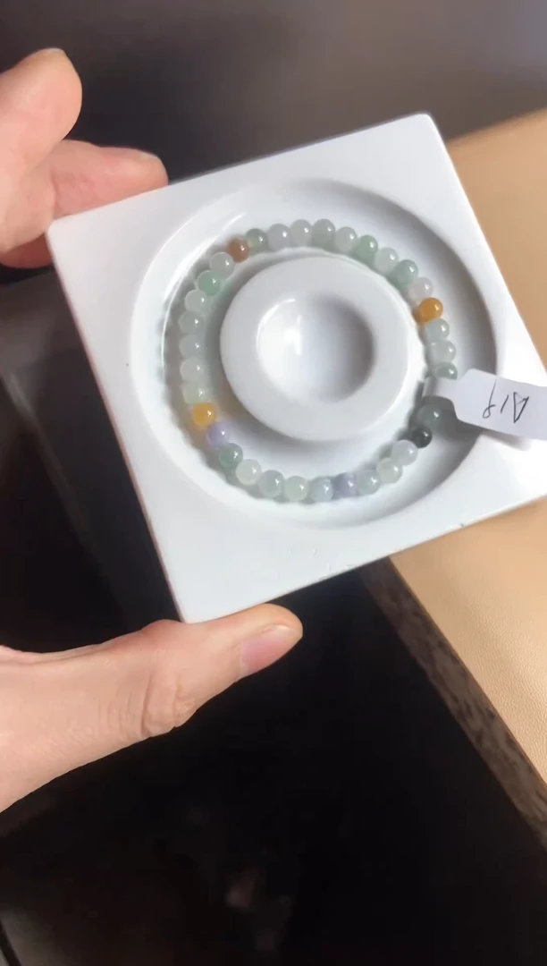 【闪购商品】翡翠手串未镶嵌天然翡翠A货手串A19