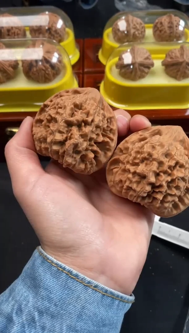 把件文玩核桃官帽53尺R258