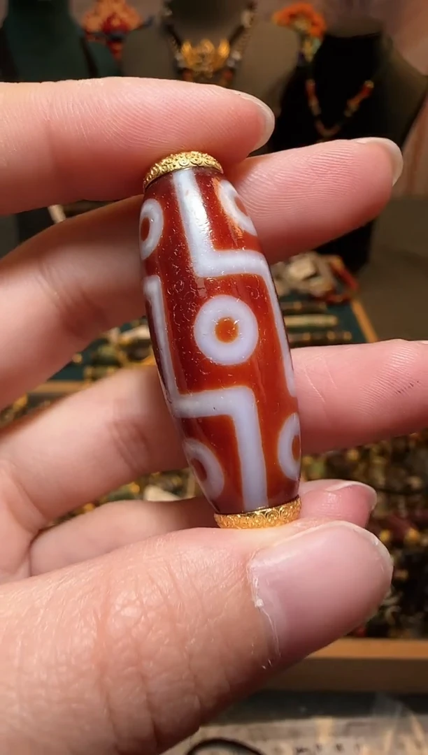 【闪购商品】玛瑙吊坠18K金镶嵌吊坠