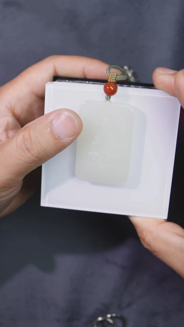 和田玉未镶嵌挂件BY0708FWJB标127