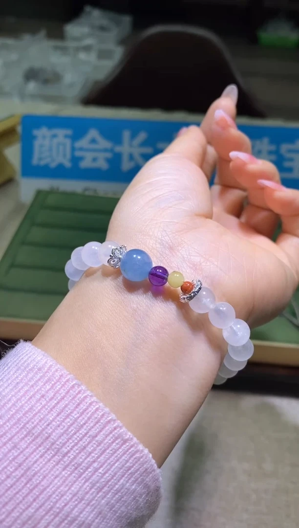【闪购商品】月光石手链未镶嵌多样性发一件153
