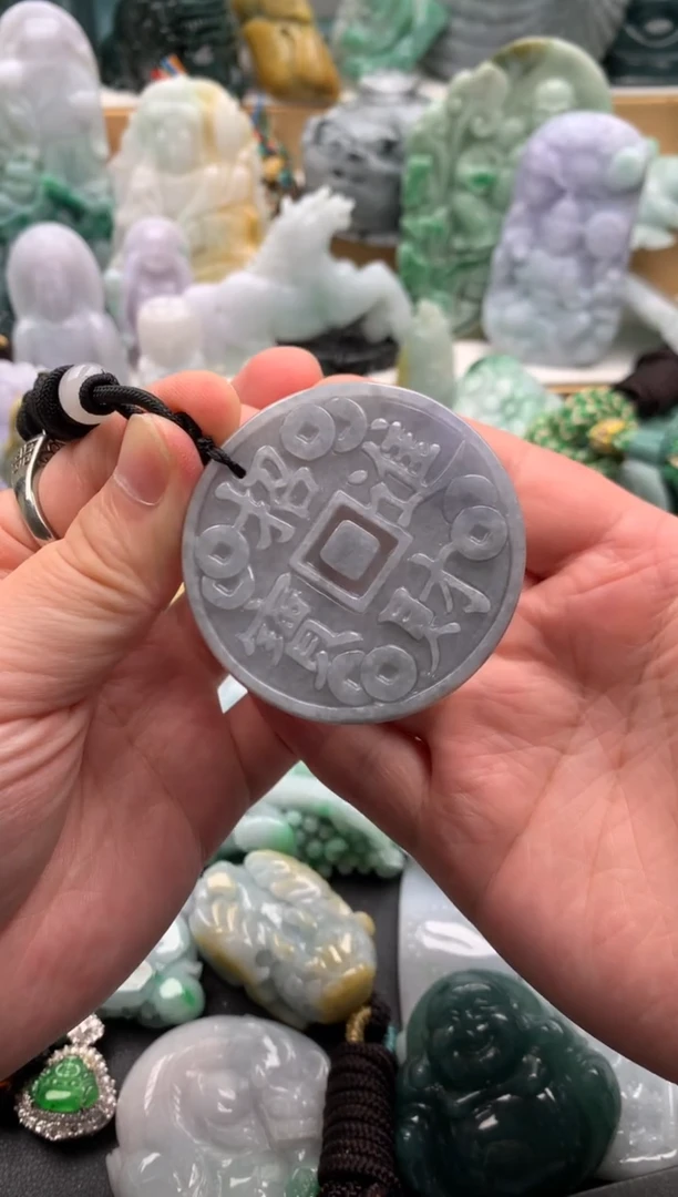 吊坠(不含链)未镶嵌翡翠1