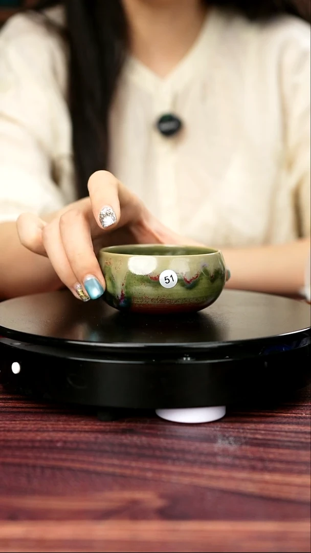 51#李盼龙一级品原矿钧瓷禅定杯