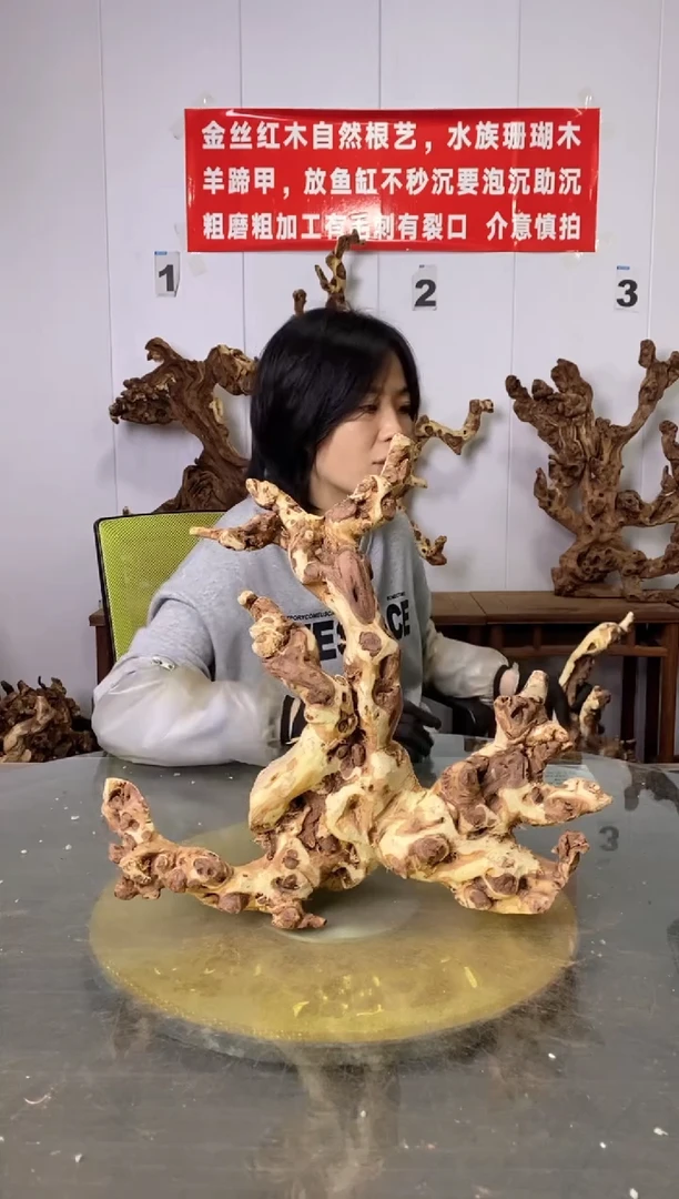 【闪购商品】木35枯树摆件 粗磨粗加工半成品 毛料