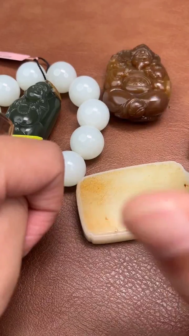 颈饰未镶嵌和田玉排*管32131
