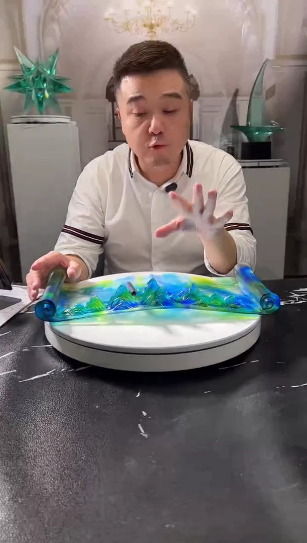茶宠巴比特美学 千里江山图