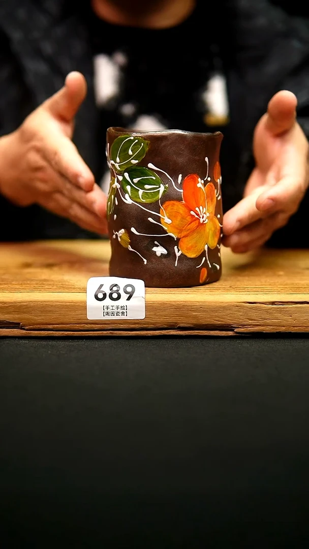 @@陶园瓷舍@@纯手工手绘@高温釉下彩