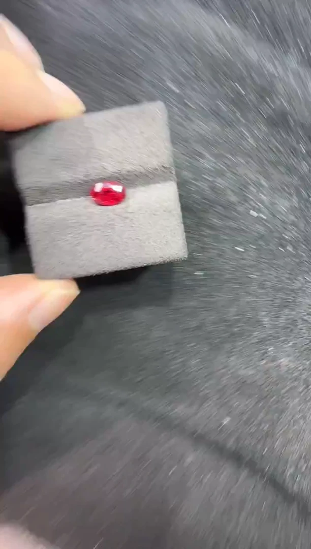 未镶嵌定制定制尖晶石天然0.95克拉绝地武士吉尔德缅甸无烧