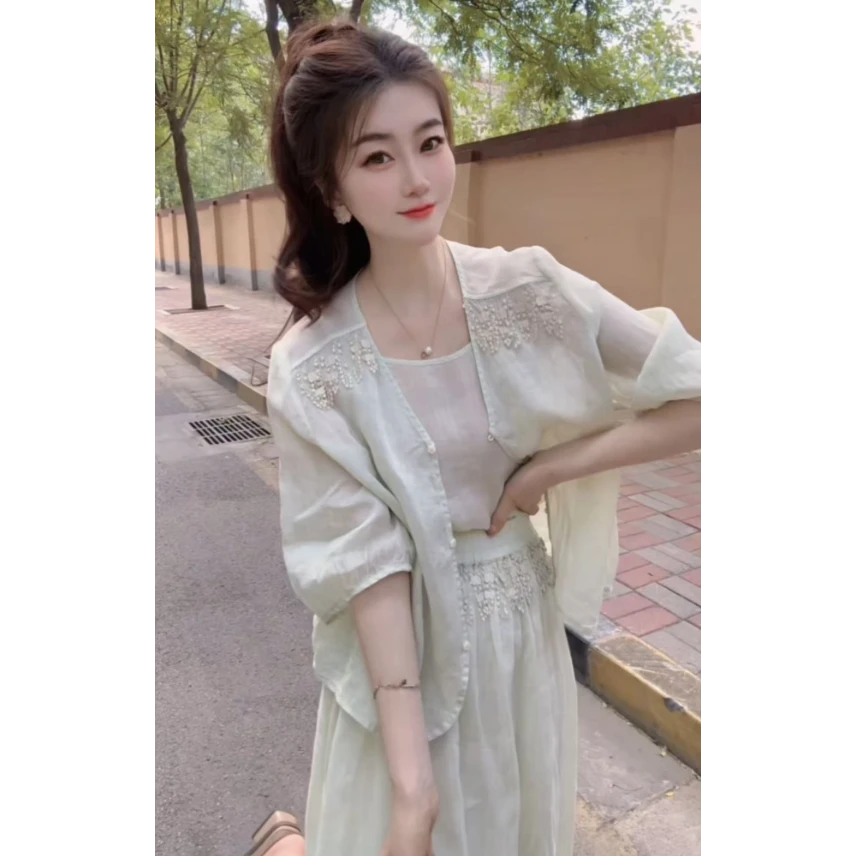 『流苏典雅X』GYXM设计显瘦百搭时尚套装50730+50729