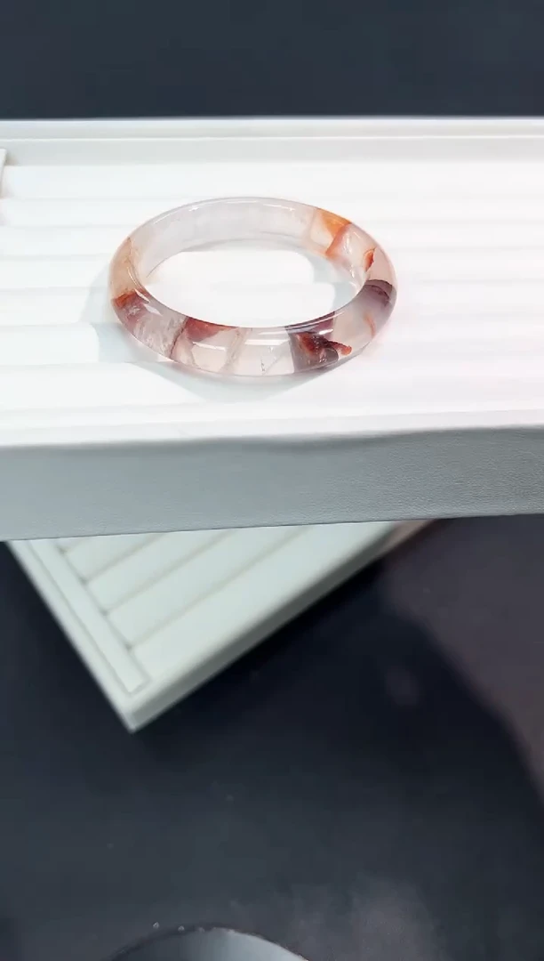 【闪购商品】水晶手镯未镶嵌54n多样性发其一/1条默认微瑕55