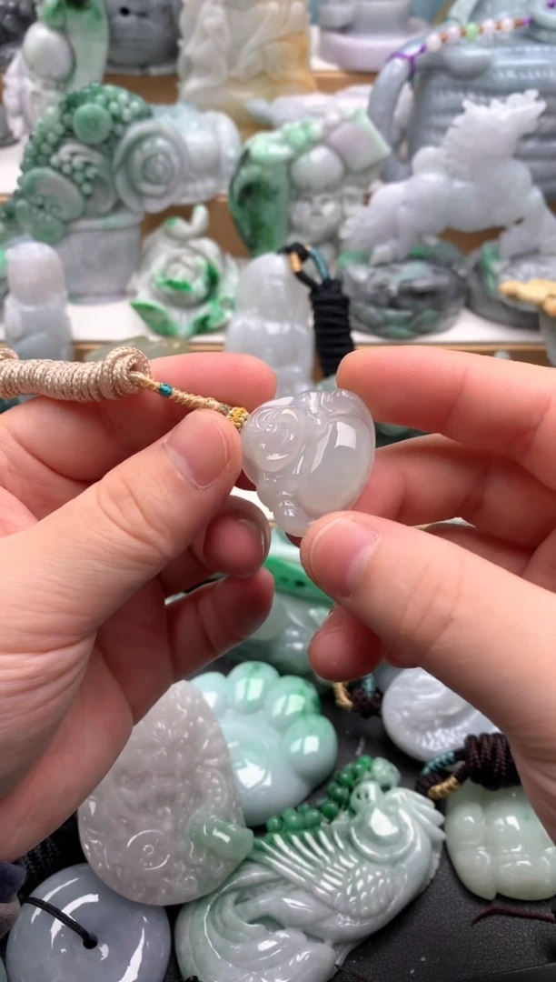 吊坠(不含链)未镶嵌翡翠1