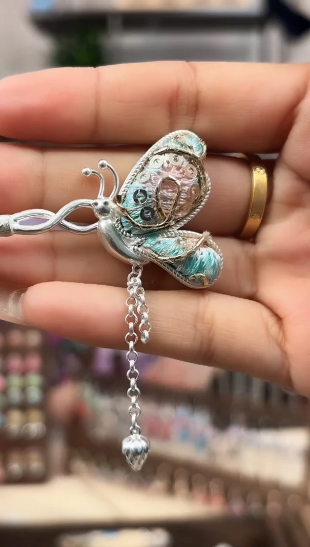 【闪购商品】织绣艺枝独秀手工饰品238