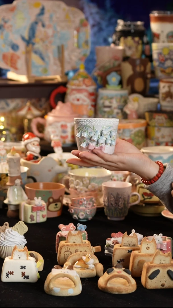 其他陶景德镇釉下彩手绘设计师款陶瓷