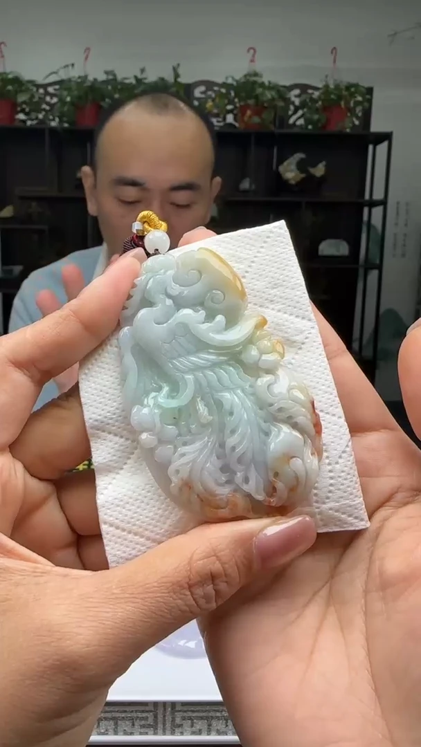 【闪购商品】翡翠颈饰未镶嵌天然翡翠A货吊坠