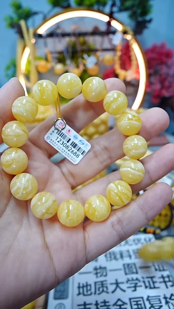 【闪购商品】蜜蜡手串未镶嵌14+*******