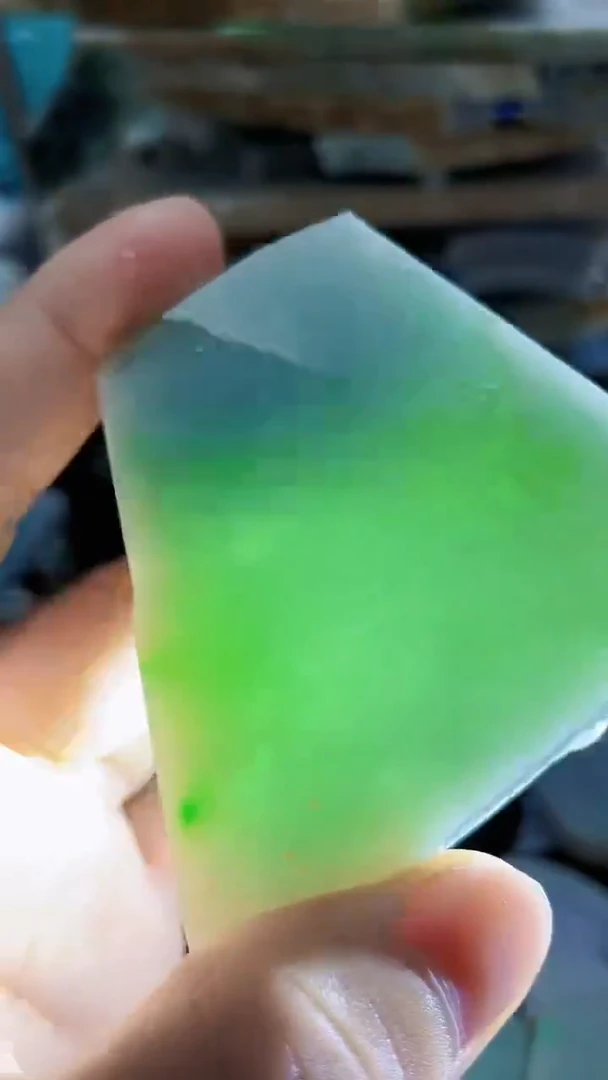 裸石翡翠天然A货翡翠板料