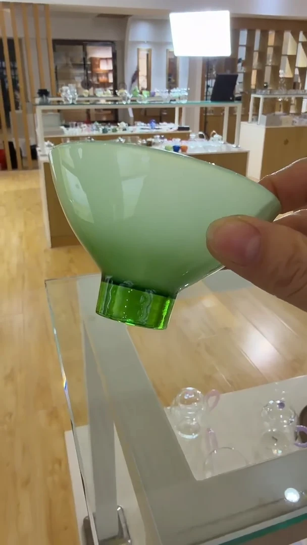 玉露白绿主人杯