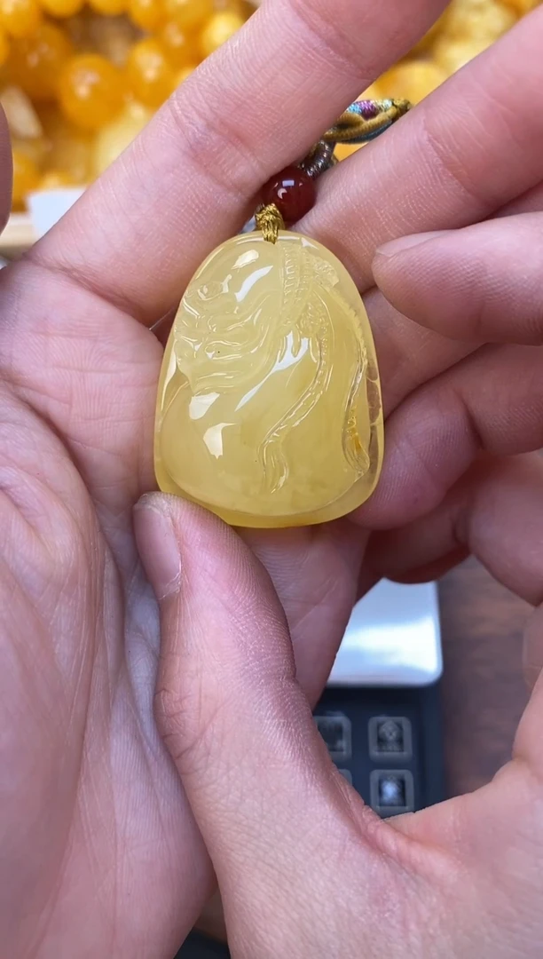 裸石琥珀未镶嵌天然琥珀蜜蜡
