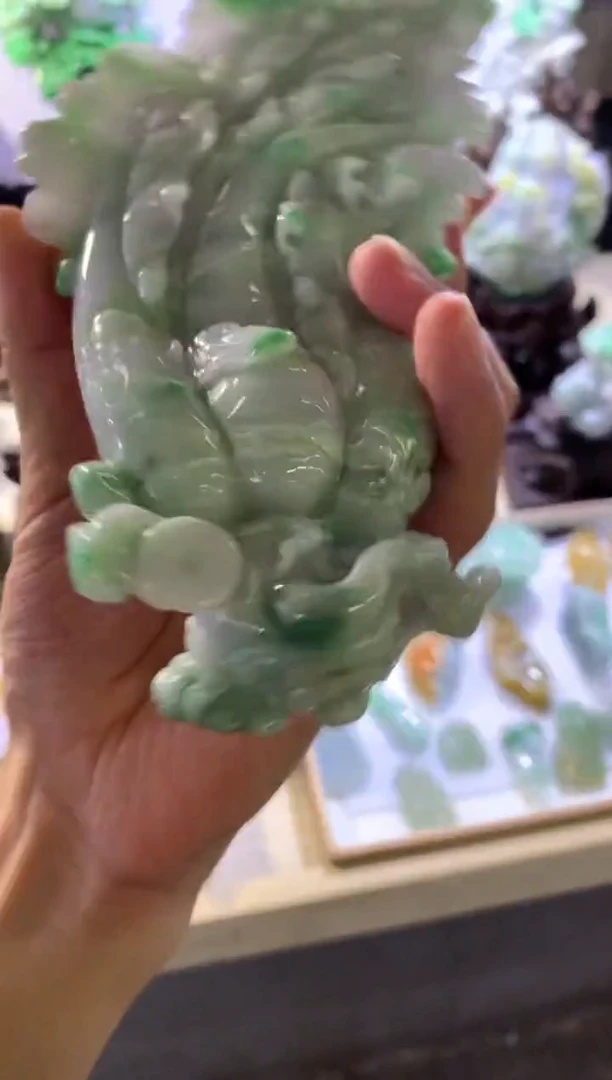 翡翠摆件未镶嵌用****3翡翠摆件