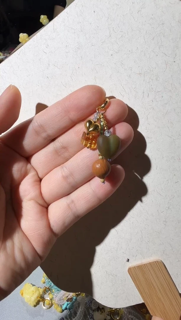琥珀（花珀）吊坠(不含链)未镶嵌花珀吊坠提溜