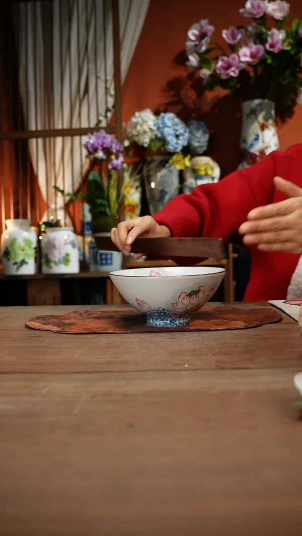 现代高温釉下彩手绘陶瓷餐具