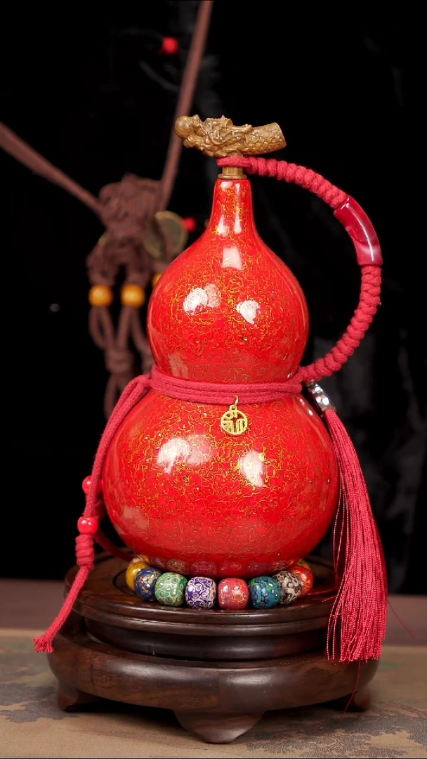 【闪购商品】119易林高端工艺大漆酒葫芦558