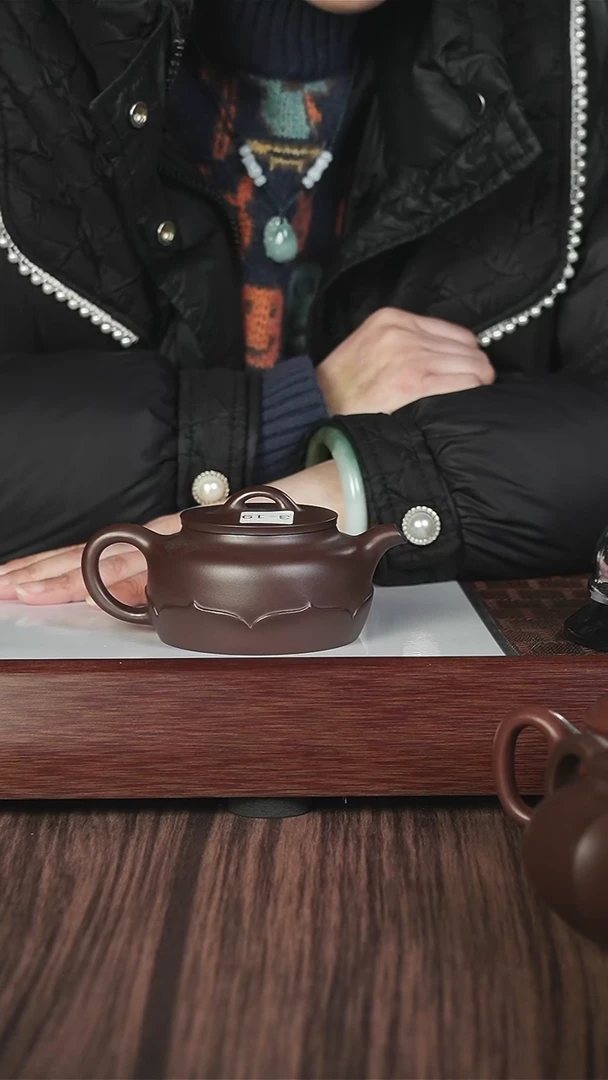 【闪购商品】紫砂茶壶战旗  底槽清  梵莲