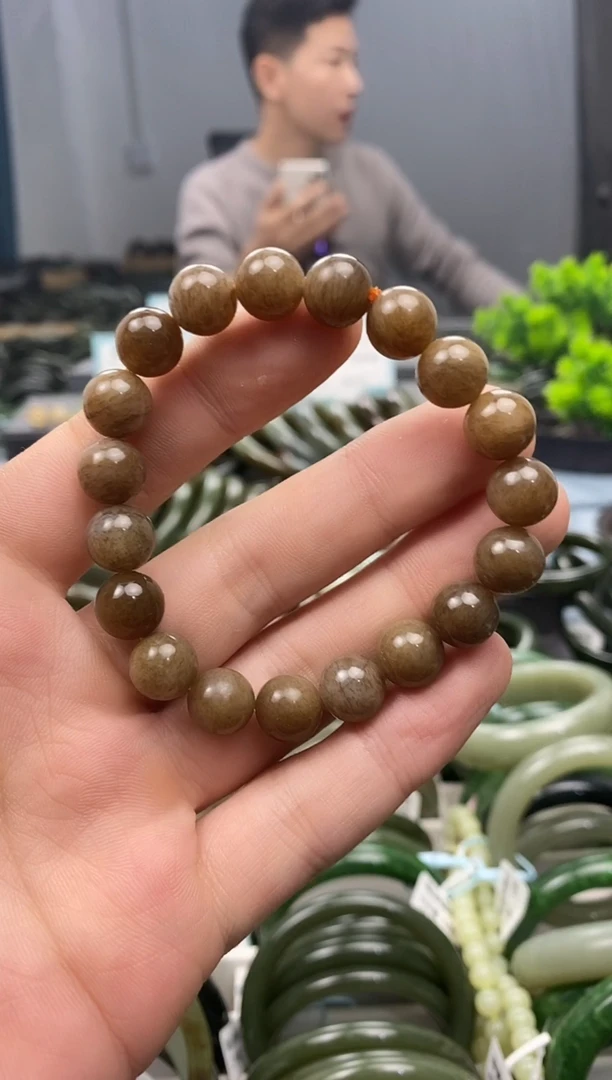 未镶嵌手镯和田玉10mm