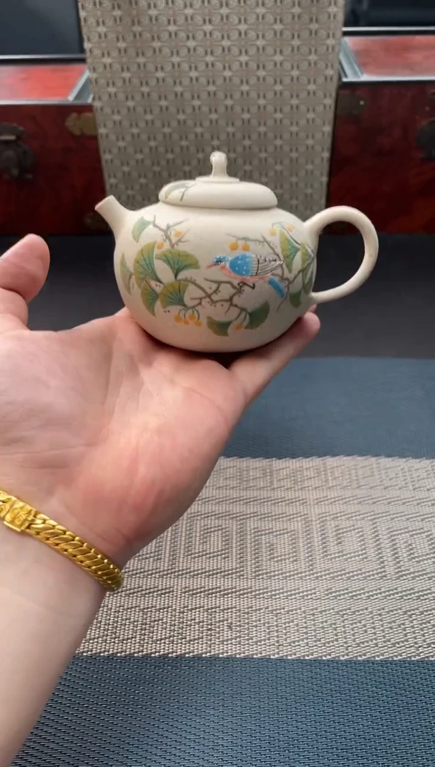 茶壶紫砂187 宜兴原矿紫砂