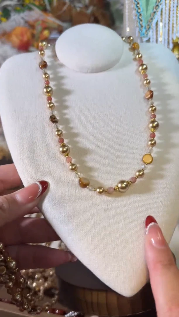 未镶嵌贝壳奶茶珠珠015